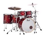Pearl Session STS 5-Piece Shell Kit Free 14x14 Crimson Burst Front View